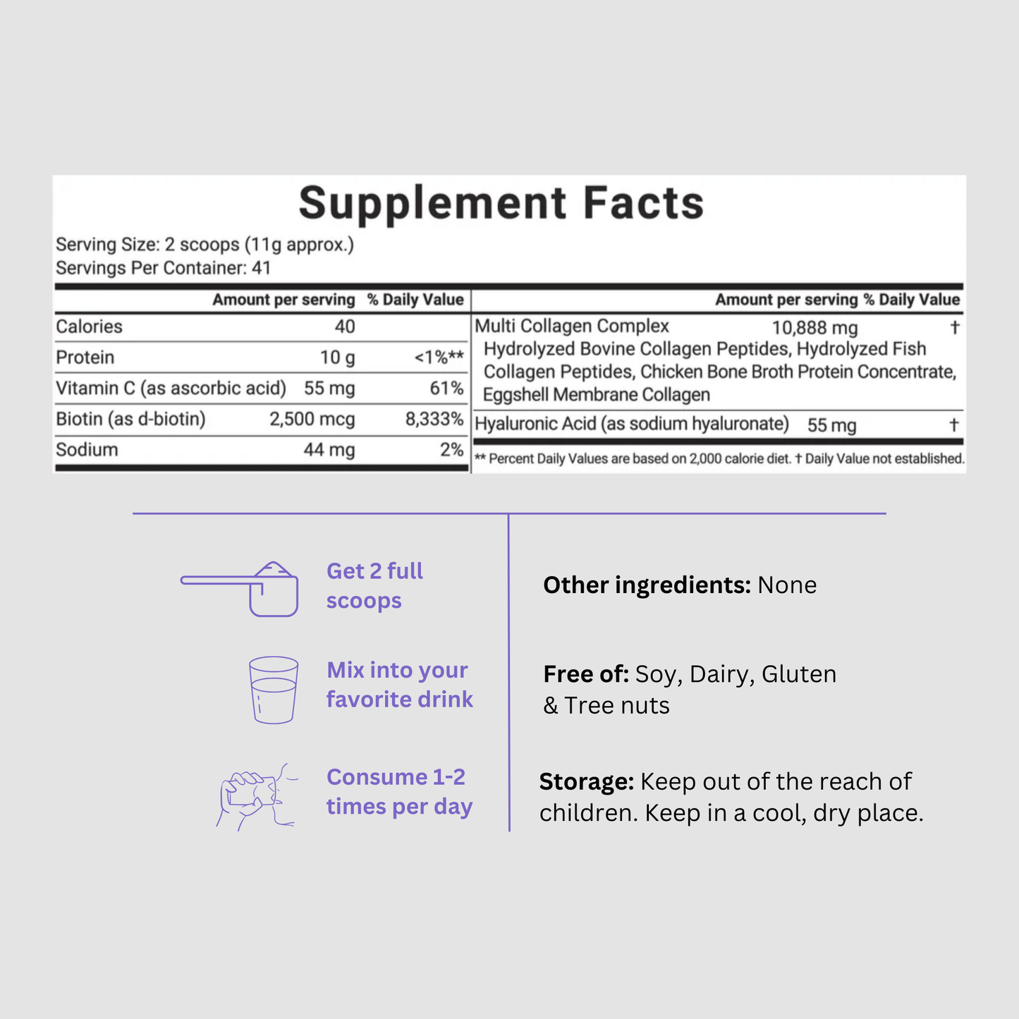 NutraGlow Multi Collagen Anti-Aging Blend