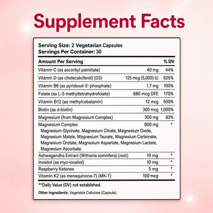 RESET + RECHARGE — Women’s Magnesium Complex