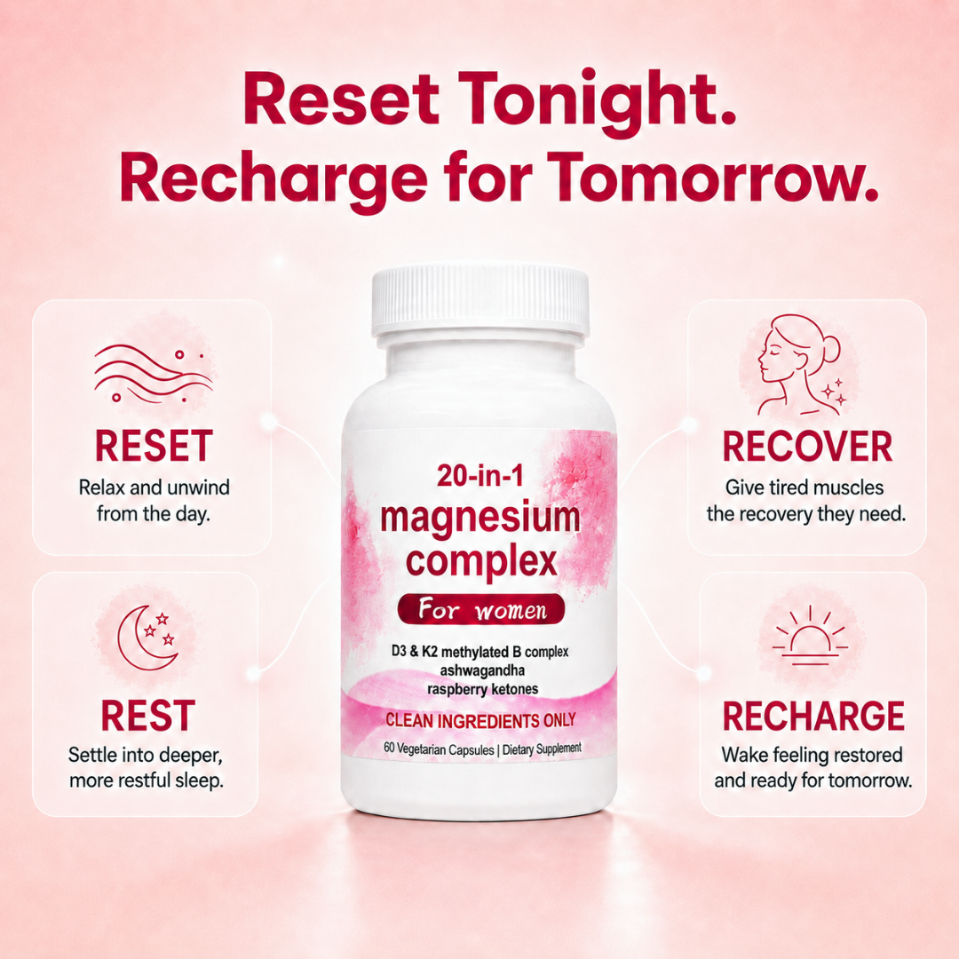 RESET + RECHARGE — Women’s Magnesium Complex