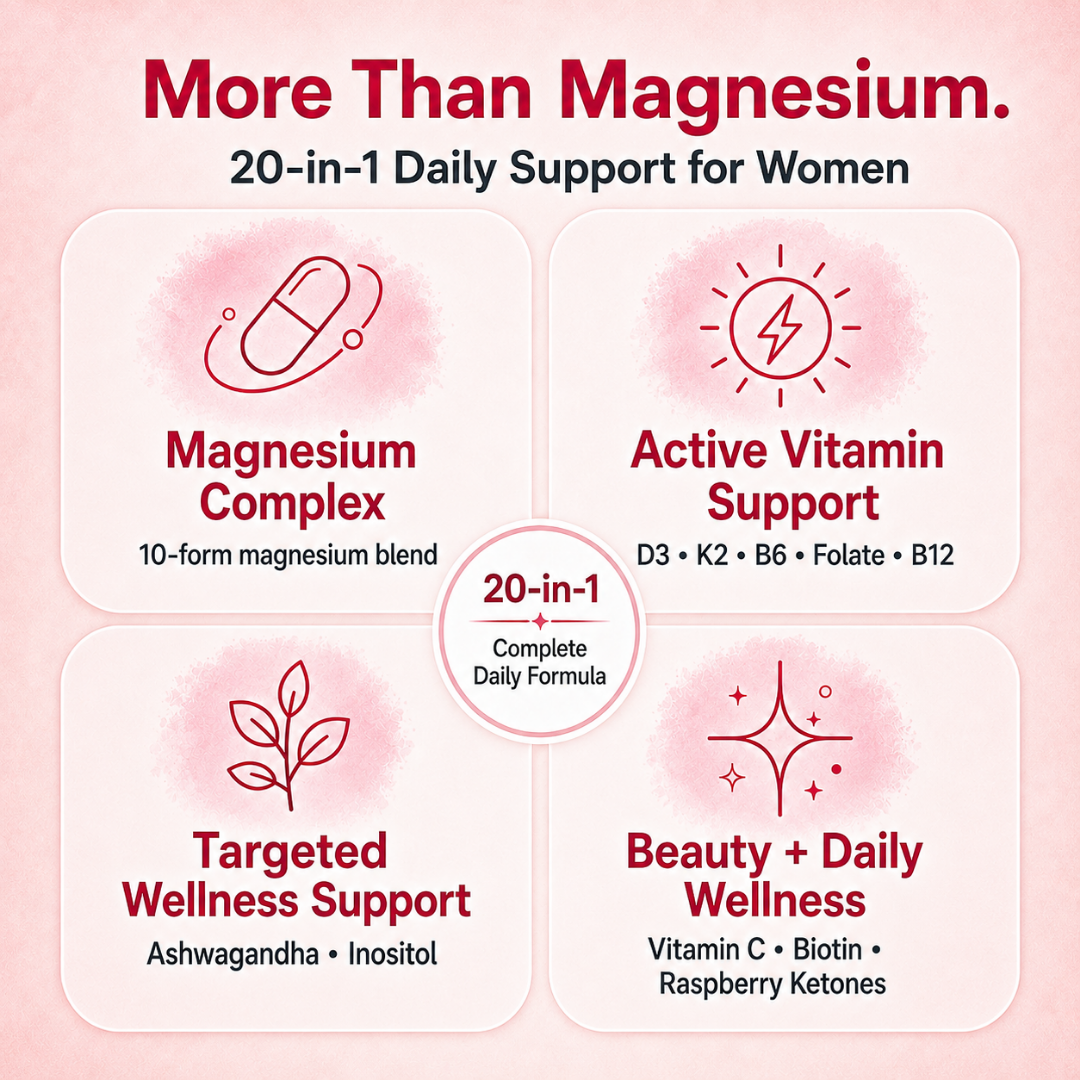 RESET + RECHARGE — Women’s Magnesium Complex