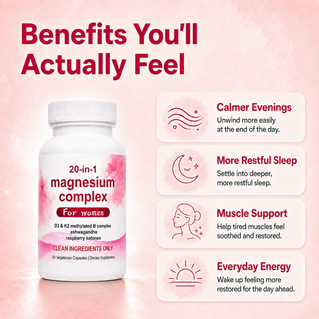 RESET + RECHARGE — Women’s Magnesium Complex