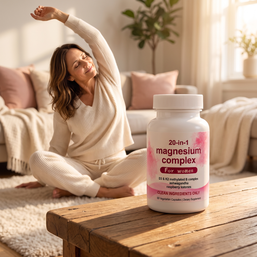 NutraGlow 20-in-1 Magnesium Complex for Women