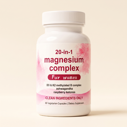 NutraGlow 20-in-1 Magnesium Complex for Women
