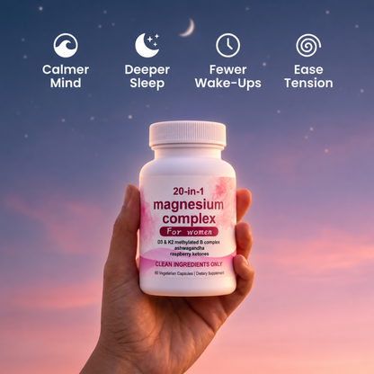 NutraGlow 20-in-1 Magnesium Complex for Women